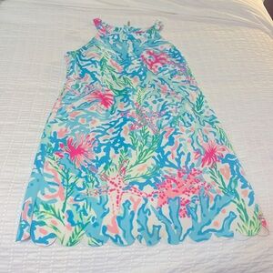 Lilly Pulitzer Girl's Scalloped Mini Dress